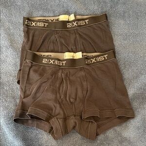 2xist Men's Black Boxer Briefs (2-pack Used)